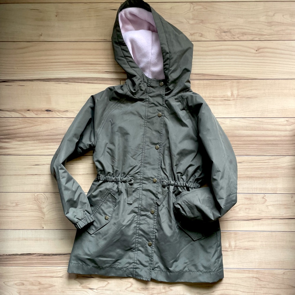 Old Navy; size 8; olive green jacket